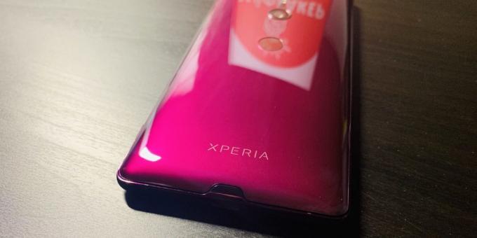Sony Xperia XZ3: Stražnja ploča