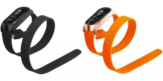 Silikonska traka za Xiaomi Mi Band 3 na dva folijom