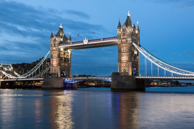 lijep most: Tower Bridge, London