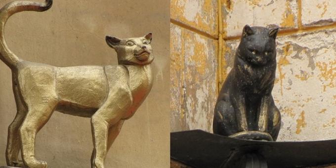 Spomenici St. Petersburgu: Spomenik Elisha mačke i mačke Vasilisa
