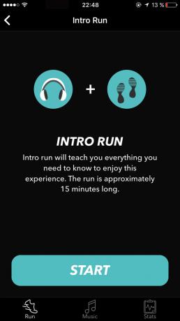 aplikacija za iOS, trčanje