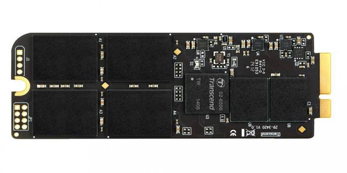 SSD Što je bolje: voziti Transcend JetDrive 725 proprietary formatu za MacBook Pro 15