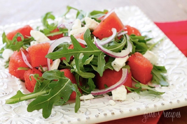 salata sa lubenicom: recept
