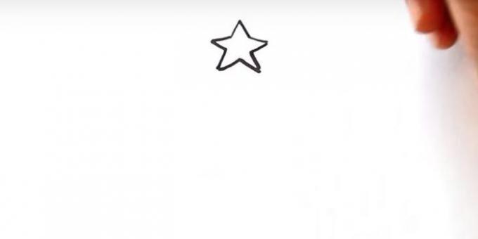 Nacrtajte zvijezdu