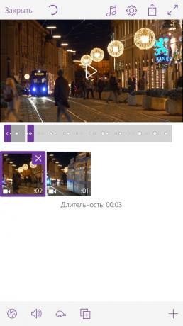 Besplatno video urednici: Adobe Premiere Clip