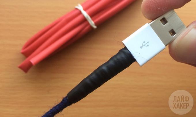 Kako popraviti munja-kabel: foliju
