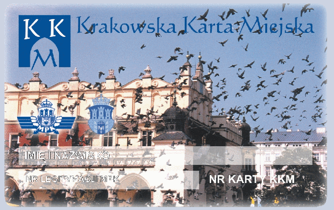 Grad kartica: Krakov