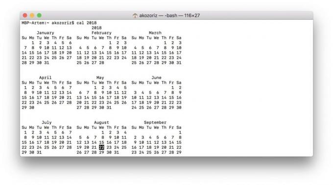 MacOS tim: Kalendar Postavljanje