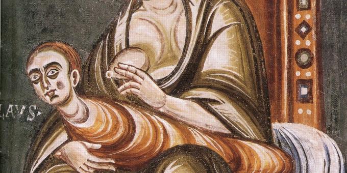 Djeca srednjeg vijeka: freska s prikazom odvikavanja od svetog Nikole