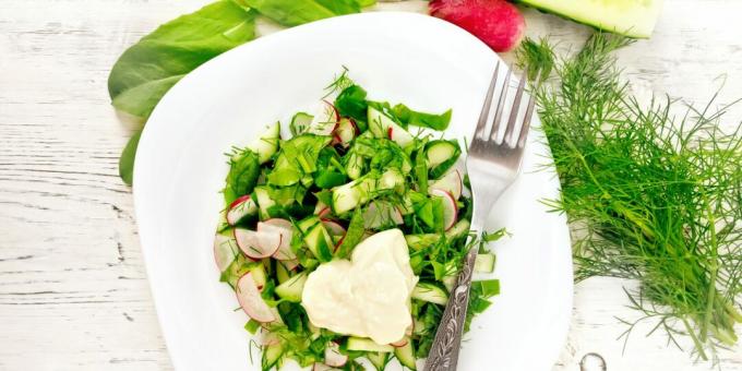 Salata s rotkvicom i kiselicom