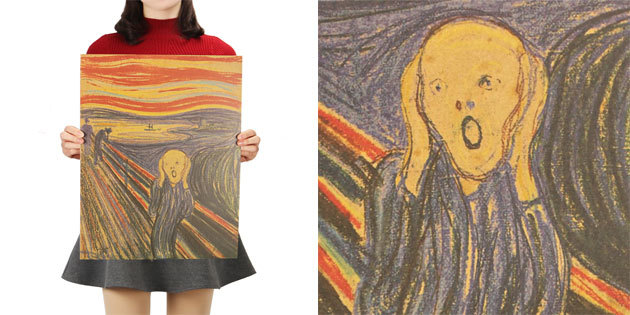 Poster "Scream" Edvard Munch