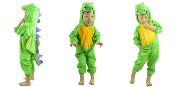 Kostimi za Halloween: dinosaur