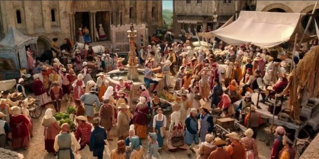 Belle i seljani u filmu 2017