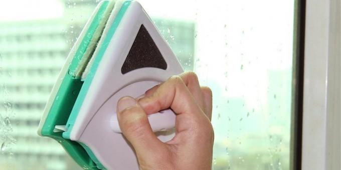 Magnetska četka za prozore pranje