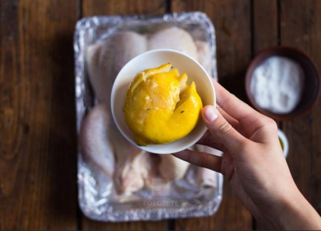 Kako kuhati piletinu: limun za okus