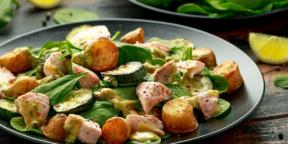 Topla salata s govedinom i povrćem: recept