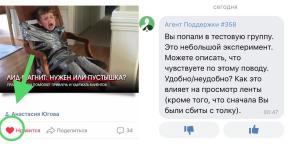 "Vkontakte" Skriva Huskies. Dok ovom eksperimentu
