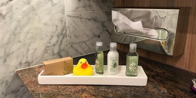 usluga hoteli: patka u kupaonici