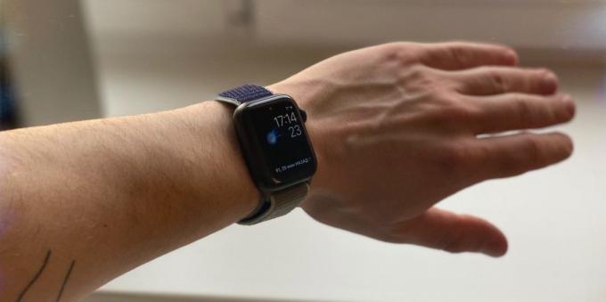 Apple Watch serije 5: na ruci