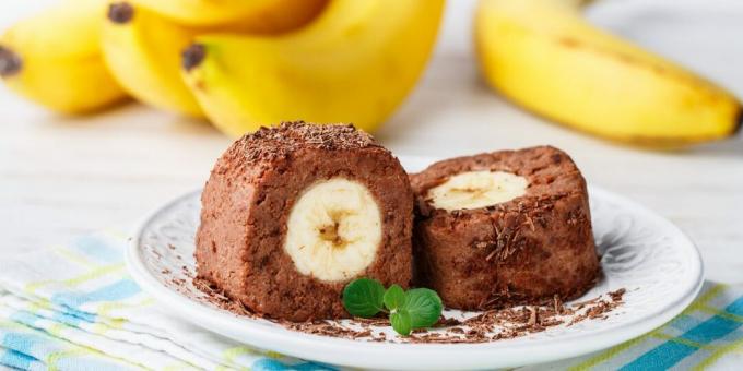 Jednostavan desert od čokoladne banane