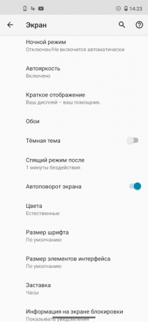 Motorola Moto G8: zaslon