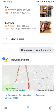 Google Now: Upute za vožnju
