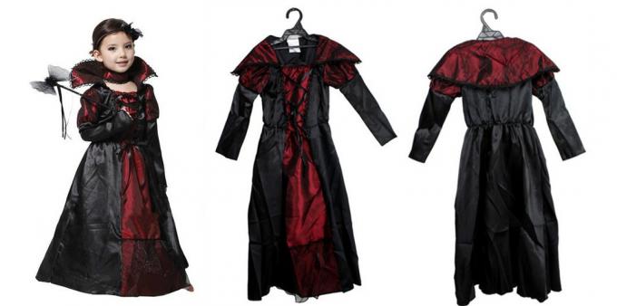 Kostimi za Halloween: vampir princeza