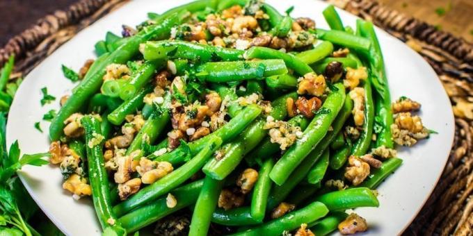 Recepti: salata sa zelenim grahom i orasima