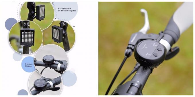 Naprava za bicikle: LED pokazivač smjera
