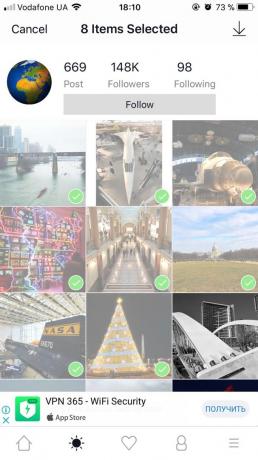 Kako preuzeti fotografije s Instagram pomoću InstaSaver