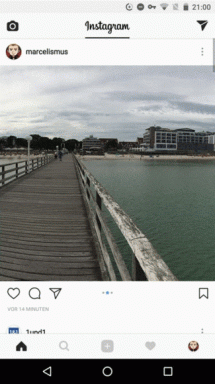 Kako objaviti panoramu u Instagram