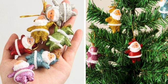 Božićni igračke s AliExpress: Postavite Djeda Božićnjaka