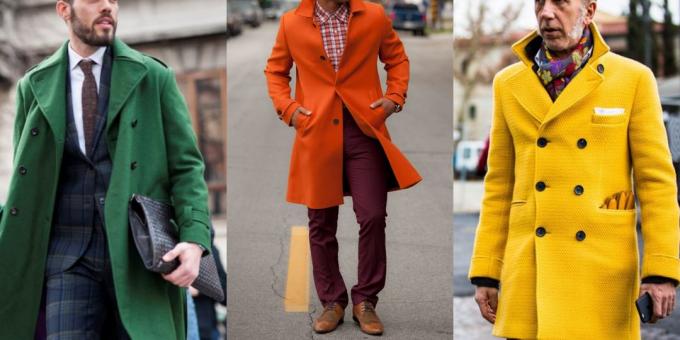 Ljeto prodaja odjeće i obuće za muškarce: u boji kaput