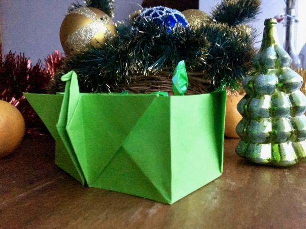 božić origami