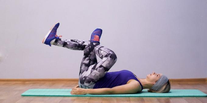 Jednostavne vježbe joge: poza u ušicama