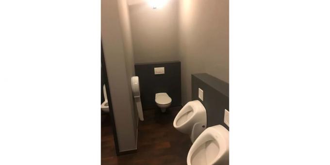 WC u njemačkom restoranu