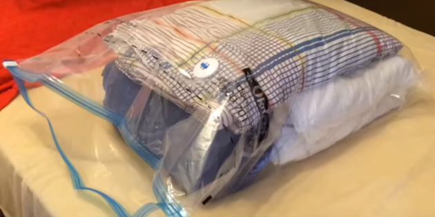 Prtljaga pakiranje: vakuum vrećice