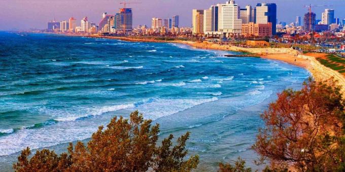 Odmor u listopadu u Tel Aviv, Izrael