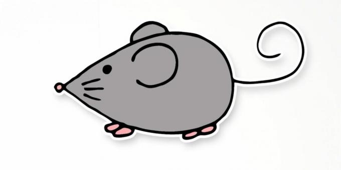 Kako nacrtati jednostavan miš 