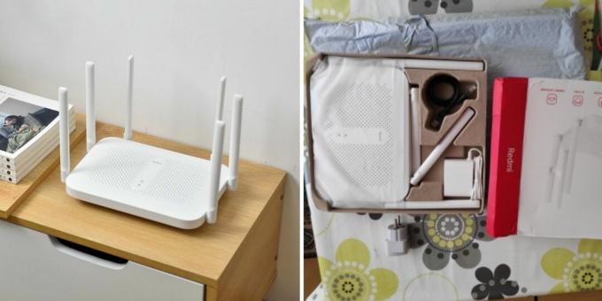 Wi-Fi usmjerivači: Xiaomi Redmi AC2100