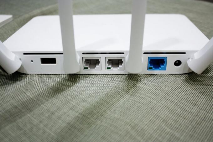 Xiaomi Router 3: Stražnji panel