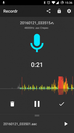 Visokokvalitetan diktafon za Android