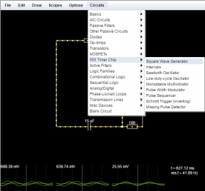 Sklop simulator - emulator krugovi u pregledniku