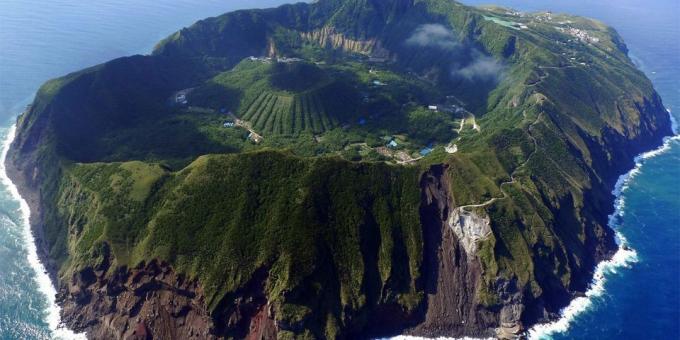 Azijski teritorija nije uzalud privlače turiste: vulkanski otok Aogasima, Japan