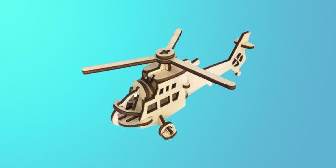 Montažni model helikoptera