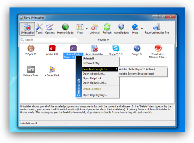 Besplatan program za Windows: Revo Uninstaller 