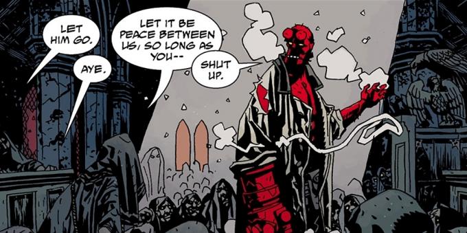 Hellboy: Hellboy što mogu i ono što ima rukom