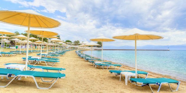 Hoteli za obitelji s djecom: Bomo Palmariva Beach 4 *, Evia, Grčka