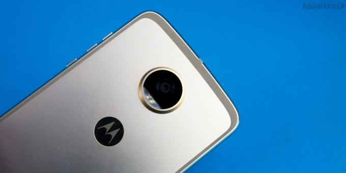 Moto Z2 Igra: fotoaparat