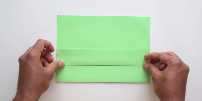 Fold donji dio papira